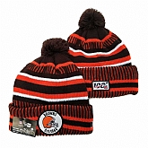 Cleveland Browns Team Logo Knit Hat YD (1),baseball caps,new era cap wholesale,wholesale hats